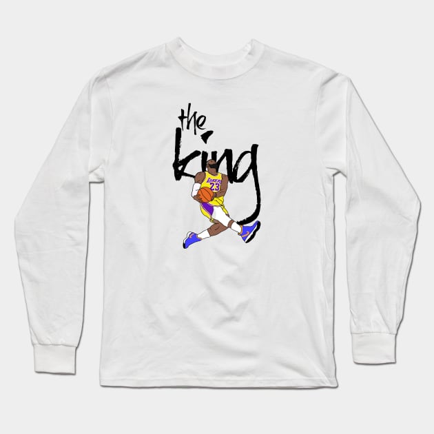 leborn james Long Sleeve T-Shirt by atiatiaman